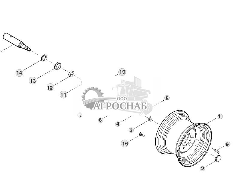 Колесо и подшипник ступицы — переднее внутреннее крыло - ST518953 20.jpg
